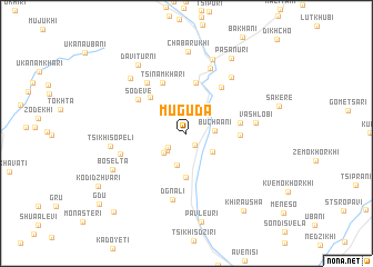 map of Muguda