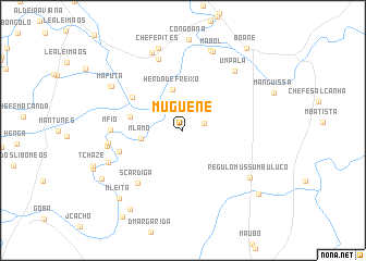 map of Muguene