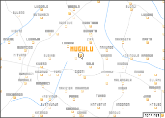 map of Mugulu