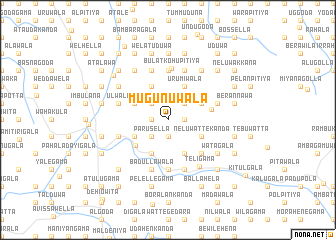 map of Mugunuwala