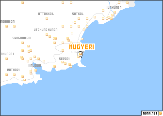 map of Mugye-ri