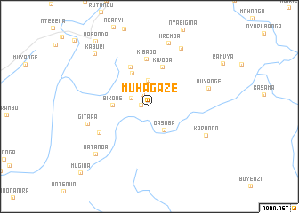 map of Muhagaze