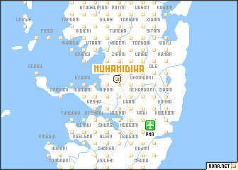 map of Muhamidiwa
