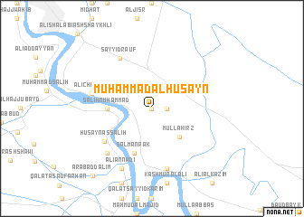 map of Muḩammad al Ḩusayn