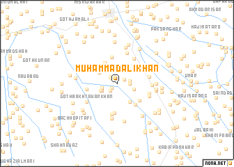 map of Muhammad Ali Khān