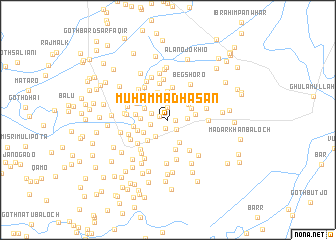 map of Muhammad Hasan
