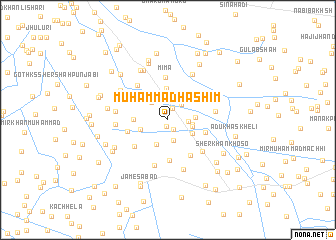 map of Muhammad Hāshim