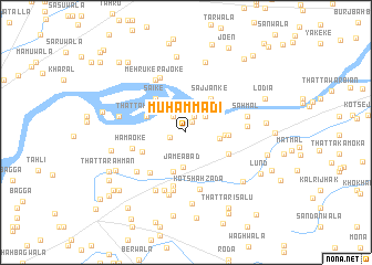 map of Muhammadi