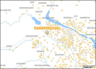 map of Muhammad Khel