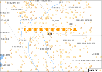 map of Muhammad Pannāh Rāho Thul