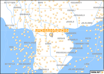 map of Muhammad Pīrhār