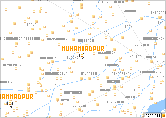 map of Muhammadpur