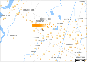 map of Muhammadpur