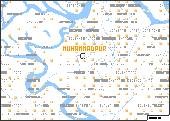 map of Muhammadpur