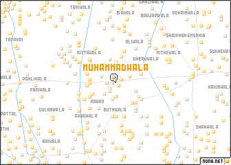 map of Muhammadwāla