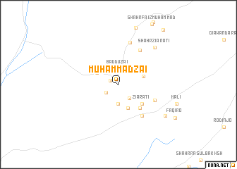 map of Muhammadzai