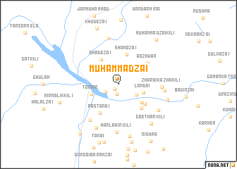 map of Muhammadzai