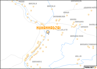 map of Muhammadzai