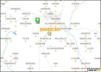 map of Muhancani