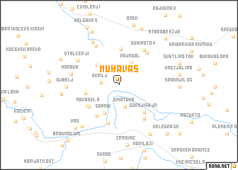 map of (( Muha Vas ))