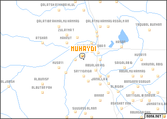 map of Muhaydī