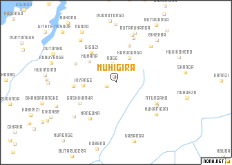 map of Muhigira