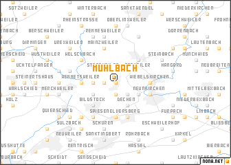 map of Mühlbach