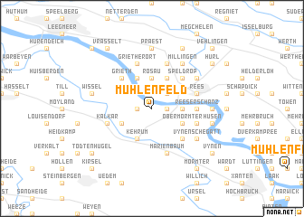 map of Mühlenfeld