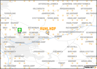 map of Mühlhof