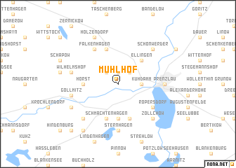 map of Mühlhof