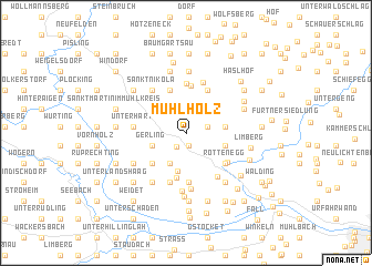 map of Mühlholz