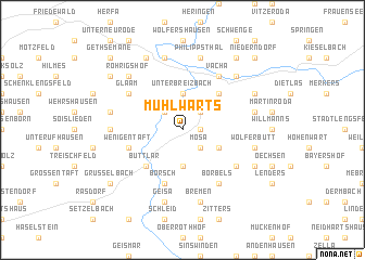 map of Mühlwärts