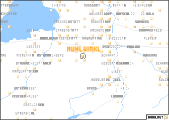 map of Mühlwinkl