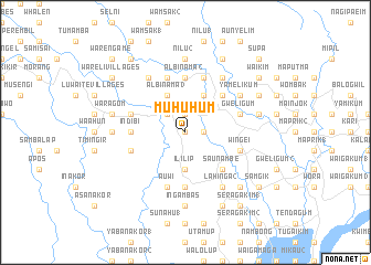 map of Muhuhum