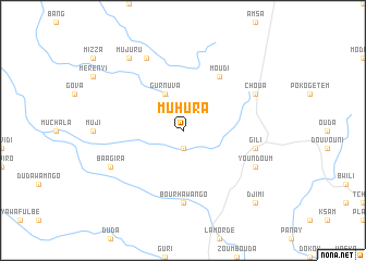 map of Muhura