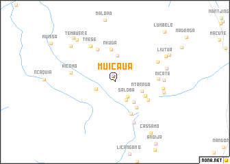 map of Muicaua