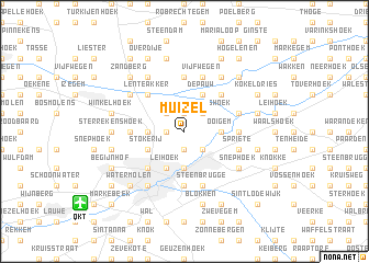 map of Muizel