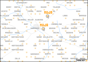 map of Muja