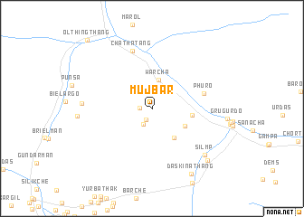 map of Mujbar