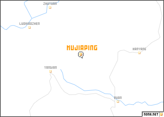 map of Mujiaping