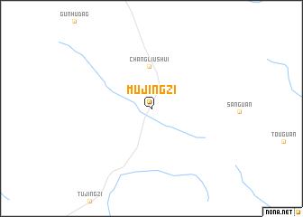 map of Mujingzi