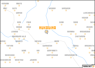 map of Muka Dīma