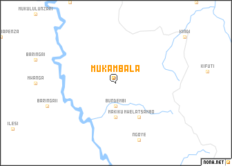 map of Mukambala