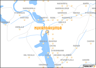 map of Mukandakunda