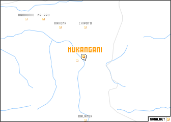 map of Mukangani