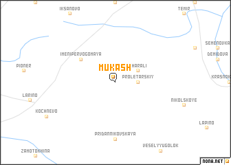 map of Mukash