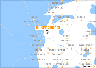 map of Mukenamongi