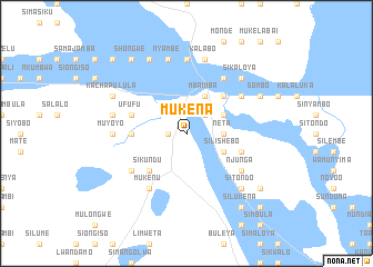map of Mukena
