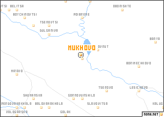 map of Mukhovo