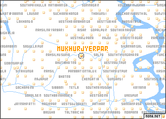 map of Mukhurjyer Pār
